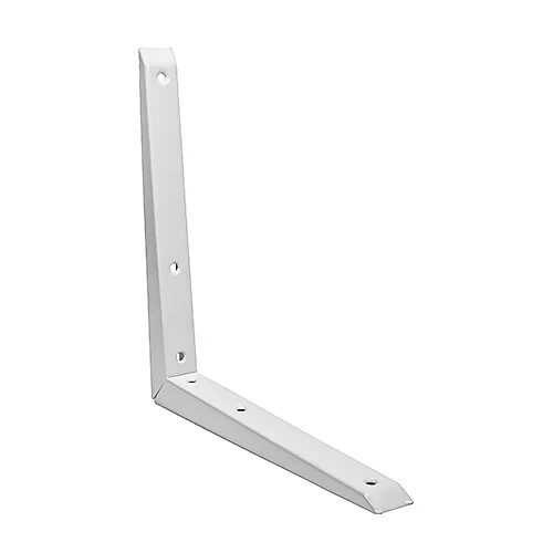 Mitred shelf bracket white - mitred,