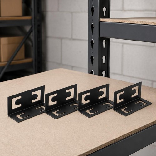 Black iron shelf - black,