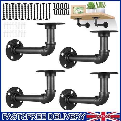 Pipe shelf brackets - shelf,