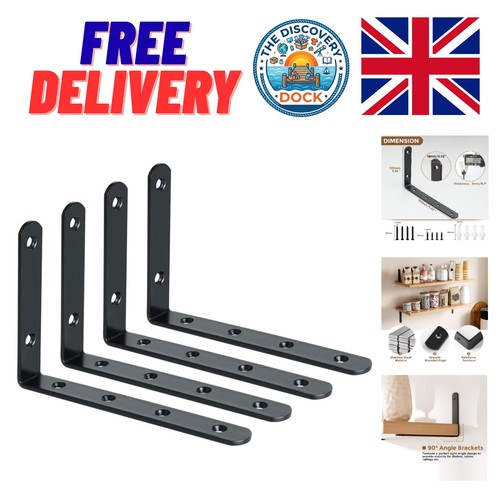 Stainless steel black shelf - black,