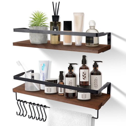 Set wooden floating wall - set, 2