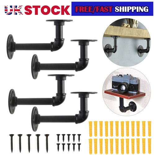6pcs pipe shelf brackets - 6pcs,
