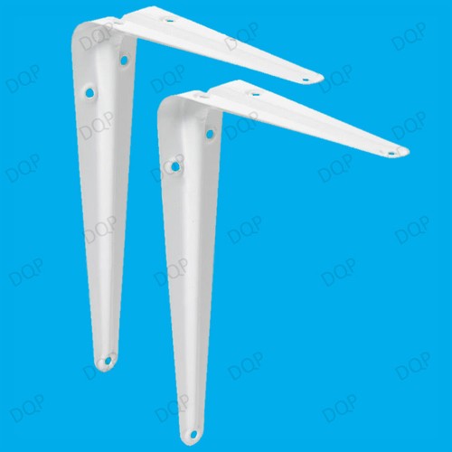 10x london white metal shelf - white,